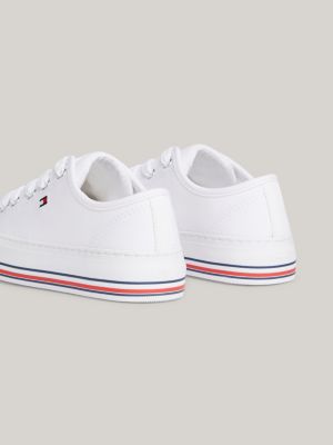 Tommy hilfiger hot sale jaz trainers white