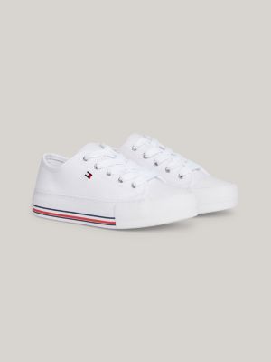 Girls tommy hilfiger clearance trainers