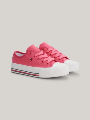 Tommy hilfiger on sale trainers pink