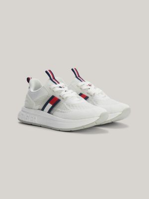 Zapatillas Deportivas Blancas Con Cordones Y Plataforma De 5cm Con Logo  Tommy Jeans Tommy Hilfiger