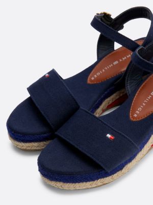 Tommy hilfiger discount rope wedge sandal