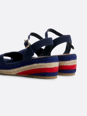 Sandalias cuña discount niña tommy hilfiger