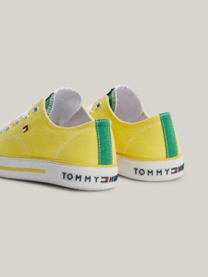 Tommy hilfiger sale yellow sneakers