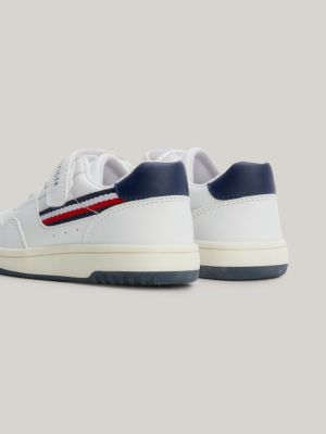 Signature Tape Hook And Loop Trainers White Tommy Hilfiger