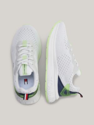 Tommy hilfiger mixed texture on sale trainers