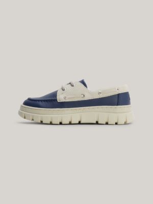 Tommy hilfiger store boat shoes blue