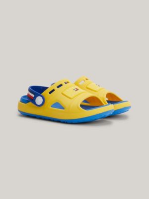 Yellow crocs online sandals