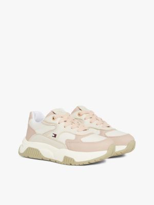 Tommy hilfiger deals rose gold trainers