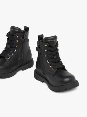 Tommy hilfiger sale biker boot