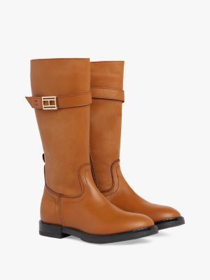 Tommy hilfiger best sale high boots