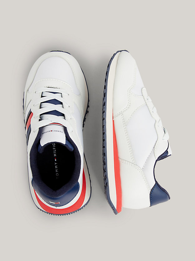 Signature High-Top Trainers | White | Tommy Hilfiger