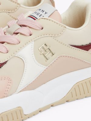 Pink mesh trainers online