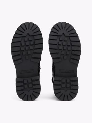 schwarz schnürstiefelette für mädchen - tommy hilfiger
