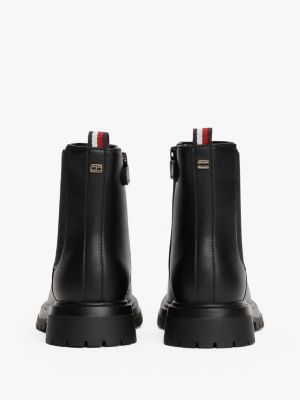 black chelsea boots for girls tommy hilfiger