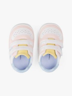 Colour-Blocked Glitter Trainers — Multi 3
