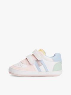 Colour-Blocked Glitter Trainers — Multi 7