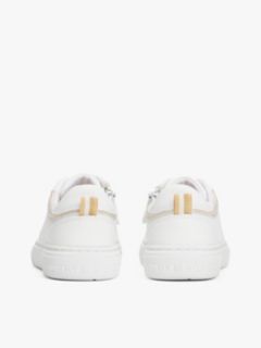 TH Monogram Lace-Up Trainers — White 4