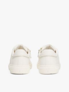 Glitter Lace-Up Trainers — White 4