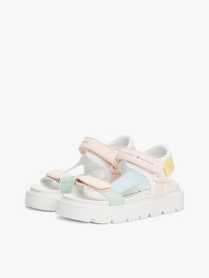 multi multicolour strap sandals for girls tommy hilfiger