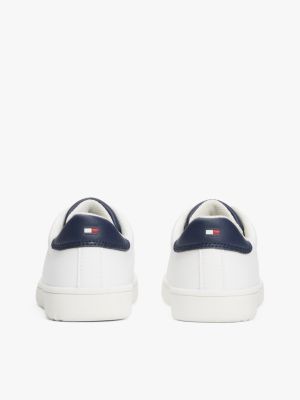 white flag colour-pop trainers for kids gender inclusive tommy hilfiger