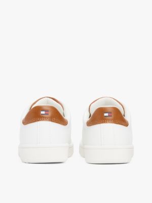 baskets colour-pop à drapeau blanc pour enfants genre inclusif tommy hilfiger