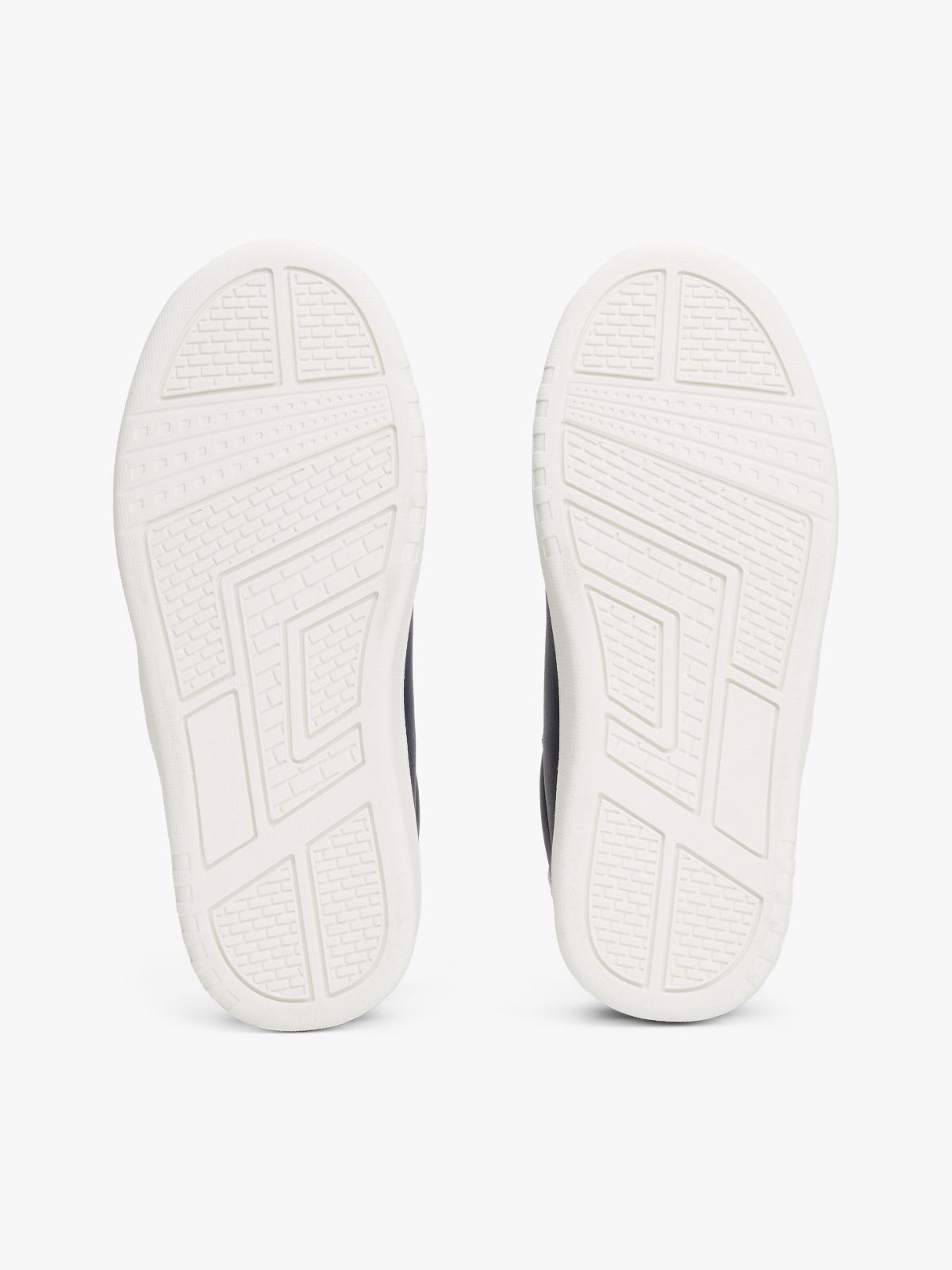Flag Mixed Texture Trainers — Blue