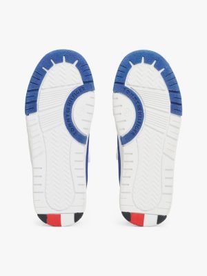 sneakers color block con suola antiscivolo multicolore da gender-inclusive bambini tommy hilfiger