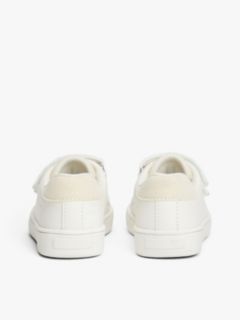 Glitter Flag Hook And Loop Trainers — White 4