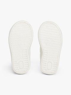 Glitter Flag Hook And Loop Trainers — White 5