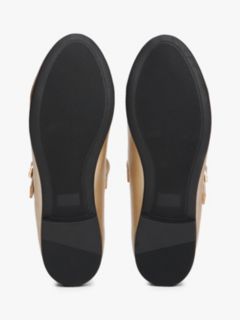Metallic T-Bar Ballerinas — Gold 5