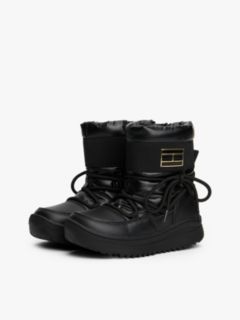 Waterproof Fine Cleat Snow Boots — Black 2