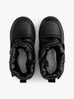Waterproof Fine Cleat Snow Boots — Black 3