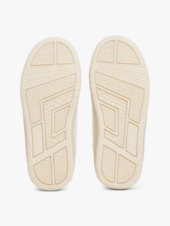 Flag Embroidery Lace-Up Trainers — White 5