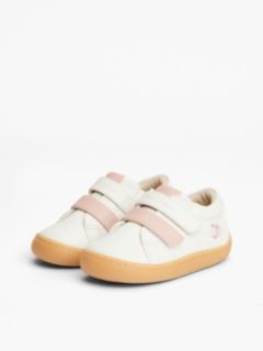 Heart Flag Mid-Top Trainers — White 2