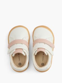 Heart Flag Mid-Top Trainers — White 3