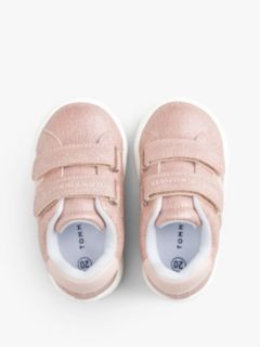 Tonal Flag Glitter Trainers — Pink 3