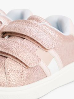 Tonal Flag Glitter Trainers — Pink 6