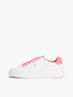 Tonal Flag Two-Tone Trainers — White 7