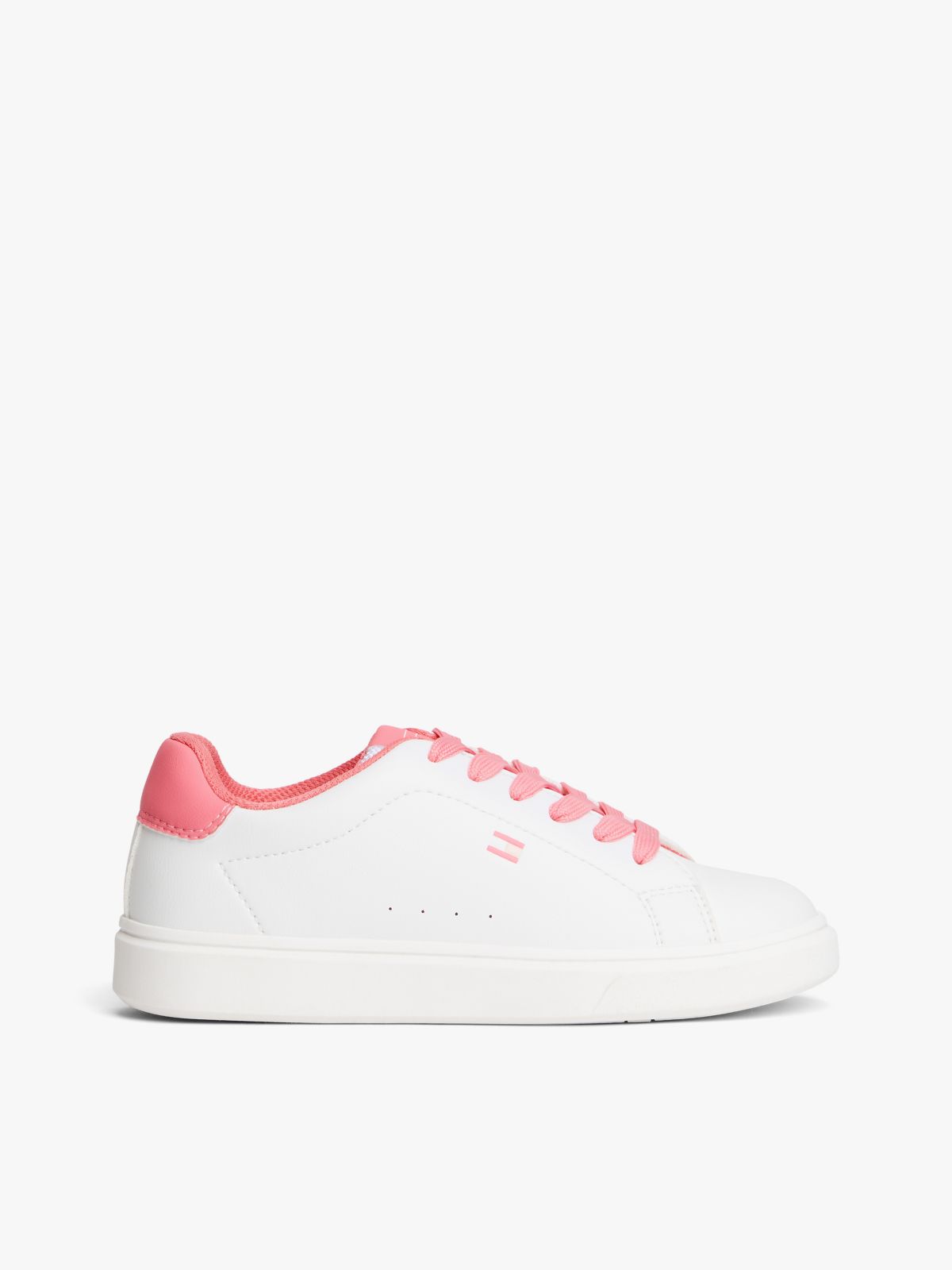 Tonal Flag Two-Tone Trainers — White