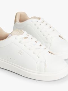 Tonal Flag Two-Tone Trainers — White 6