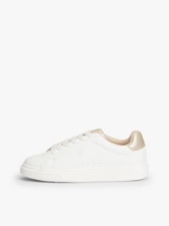 Tonal Flag Two-Tone Trainers — White 7