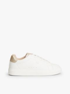 Tonal Flag Two-Tone Trainers — White 1