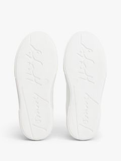 Metallic Flag Slip-On Trainers — White 5