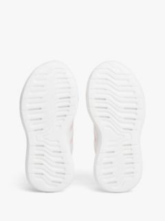 Logo Hook And Loop Trainers — White 5