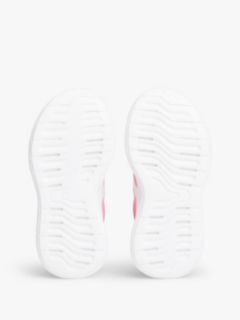 Logo Hook And Loop Trainers — Pink 5