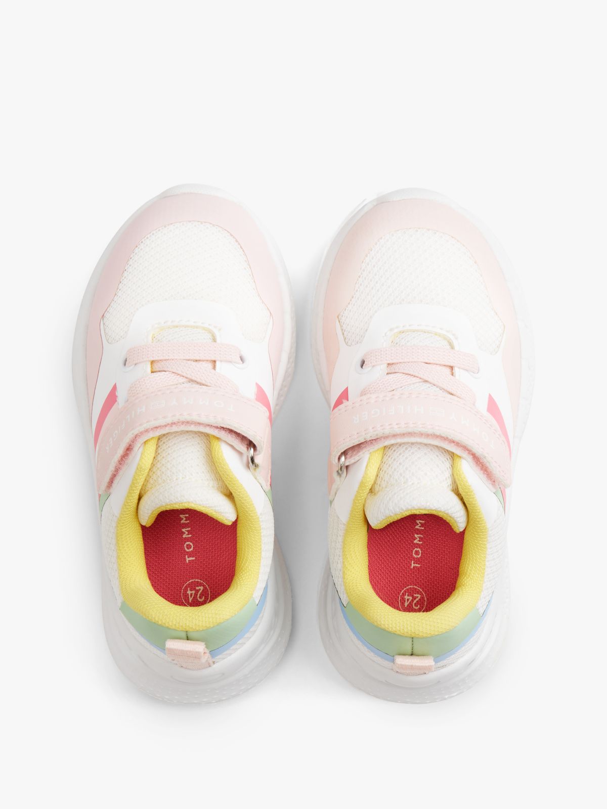 Logo Hook And Loop Trainers — Multi
