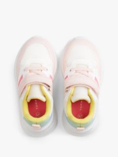 Logo Hook And Loop Trainers — Multi 3