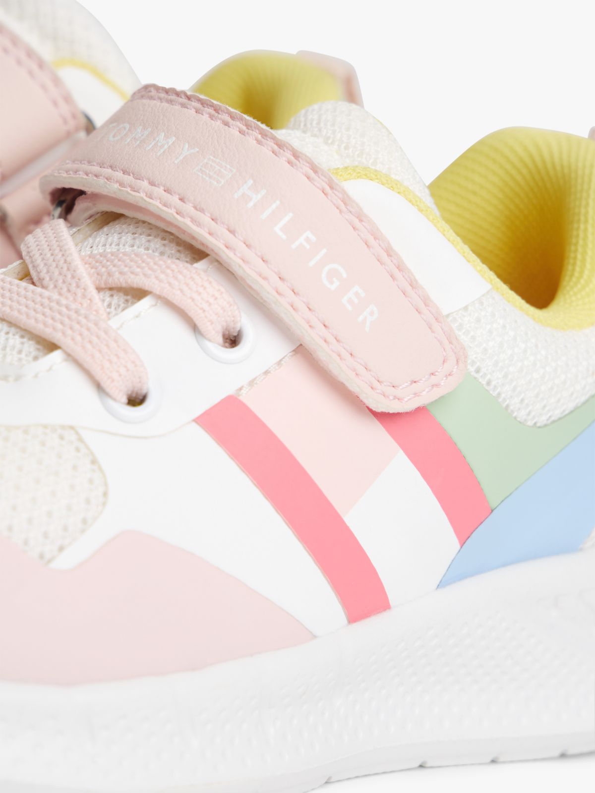 Logo Hook And Loop Trainers — Multi