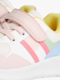 Logo Hook And Loop Trainers — Multi 6