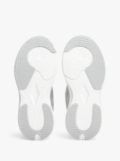 TH Monogram Metallic Chunky Trainers — Silver 5